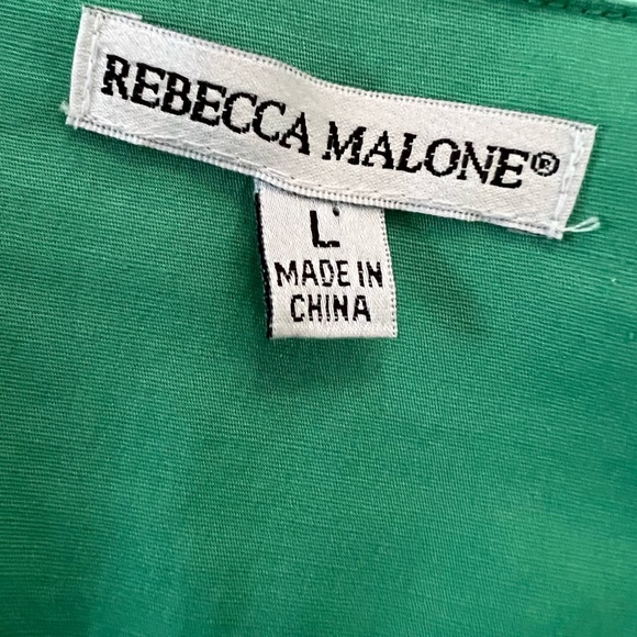 REBECCA MALONE Embroidered Jacket Size Large - Picture 5 of 7